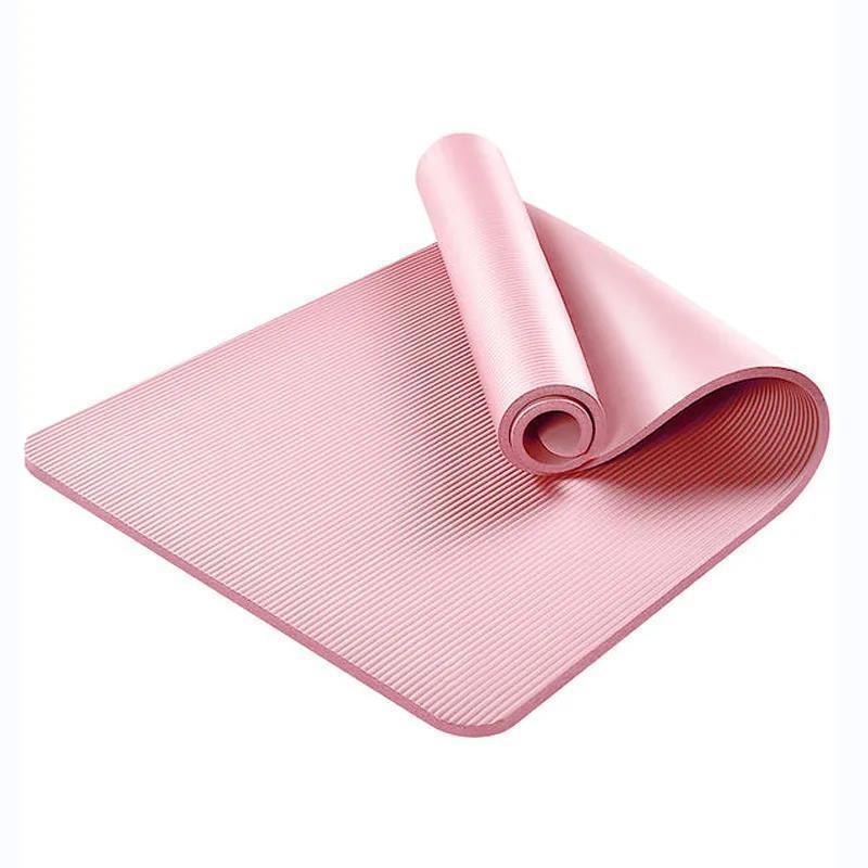 Yoga Mat Mute Shock Absorption Non-Slip Dance Mat Men and Women Sports Fitness Skipping Rope Mat Lengthened Widened Yoga Aerobics Mat Item Picture