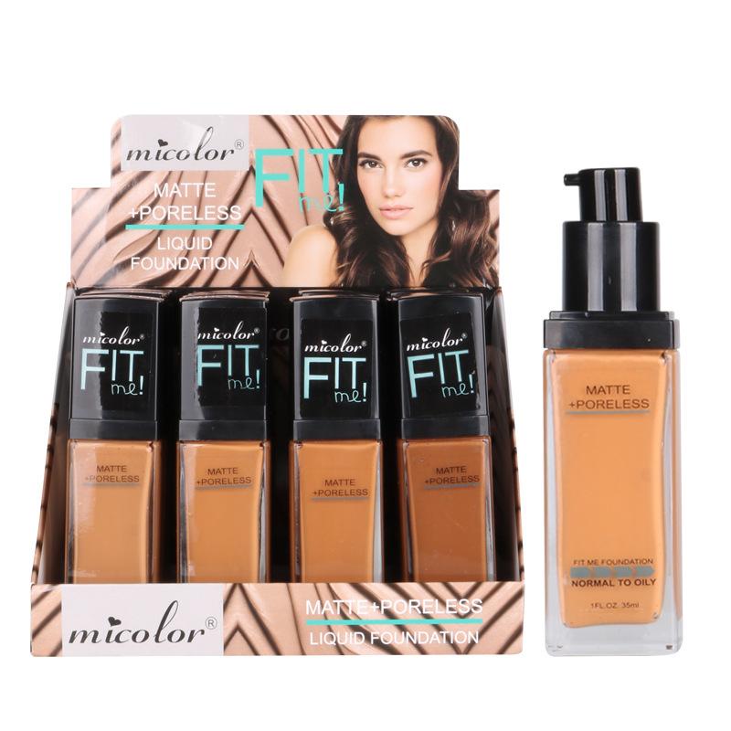 four-color mixed foundation moisturizing anti-wrinkle oil control makeup cream skin concealer lasting without makeup full figure