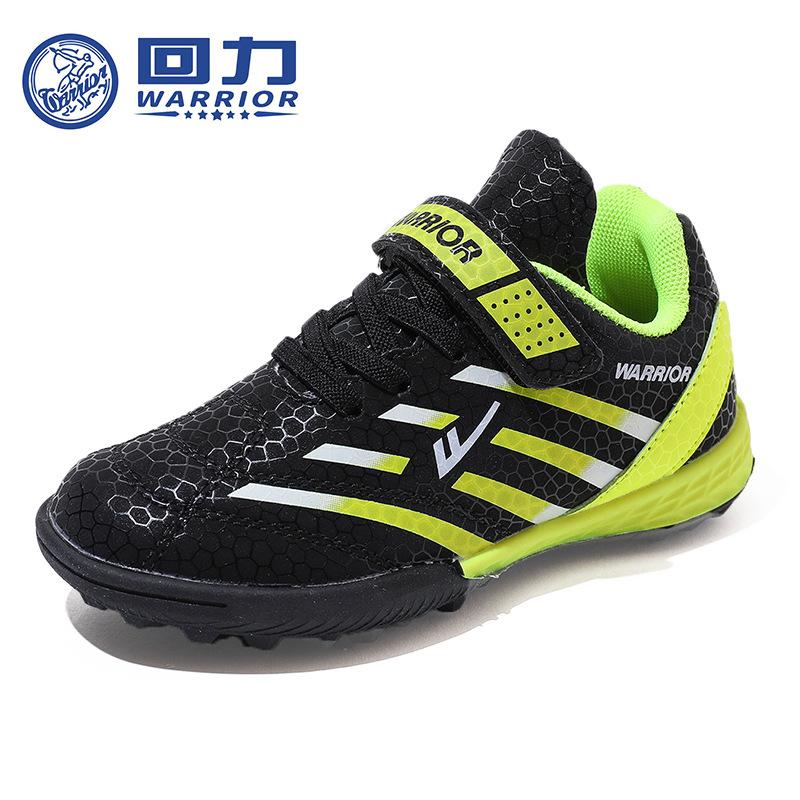 Warrior Children's Shoes Children's Sports Shoes 2022 Autumn New Trendy Boys Middle and Big Children's Running Shoes Boys Football Shoes Item Picture