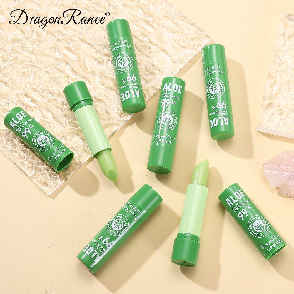 cross-border color changing lip balm female moisturizing and nourishing full lips color changing plain lipstick fruit temperature changing aloe lipstick Application Scenario