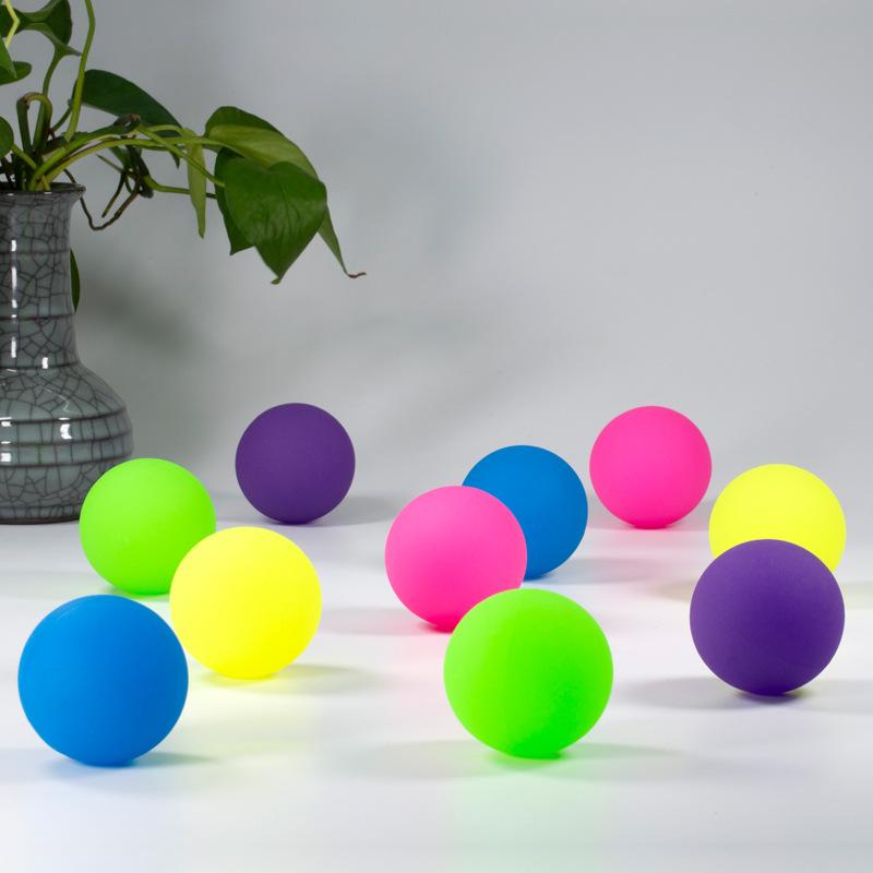 victor luminous bouncy ball high elastic full specification bouncing ball luminous frosted glossy children's toy jumping ball Application Scenario