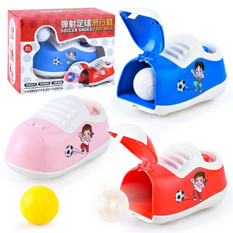 children's projectile toys football shoes battle toys parent-child game training institution gift supermarket toys wholesale Item Picture
