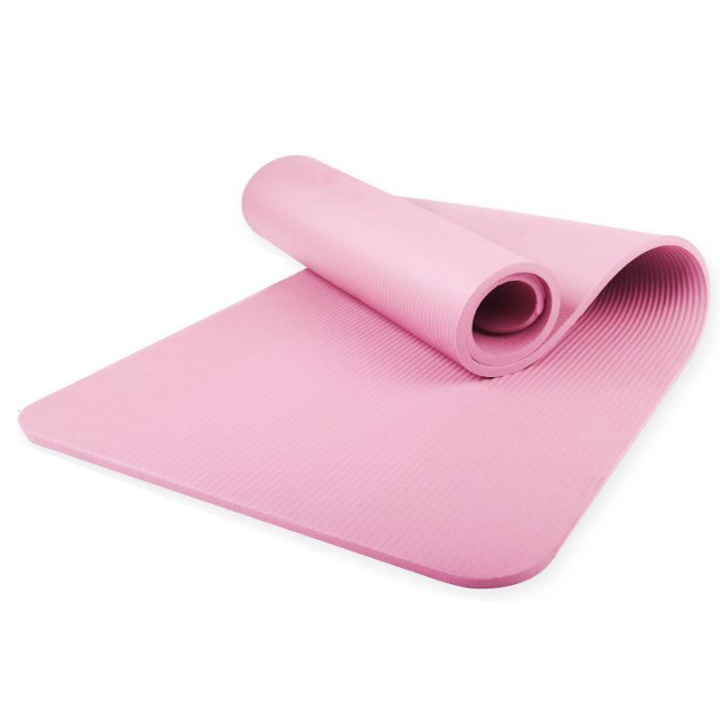 br yoga mat thickened beginner non-slip female skipping rope widened fitness male dance mat yoga mat factory floor mat Item Picture
