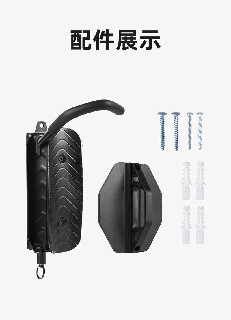 240713-2 Adjustable wall hook for bicycles, mountain bike, increased load-bearing wall parking rack, road bike, indoor display rack, trailer rack pic 9