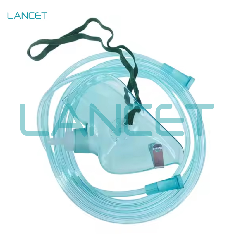 气罩 吸氧面罩 成人儿童输氧面罩 一次性供氧 Oxygen mask产品图