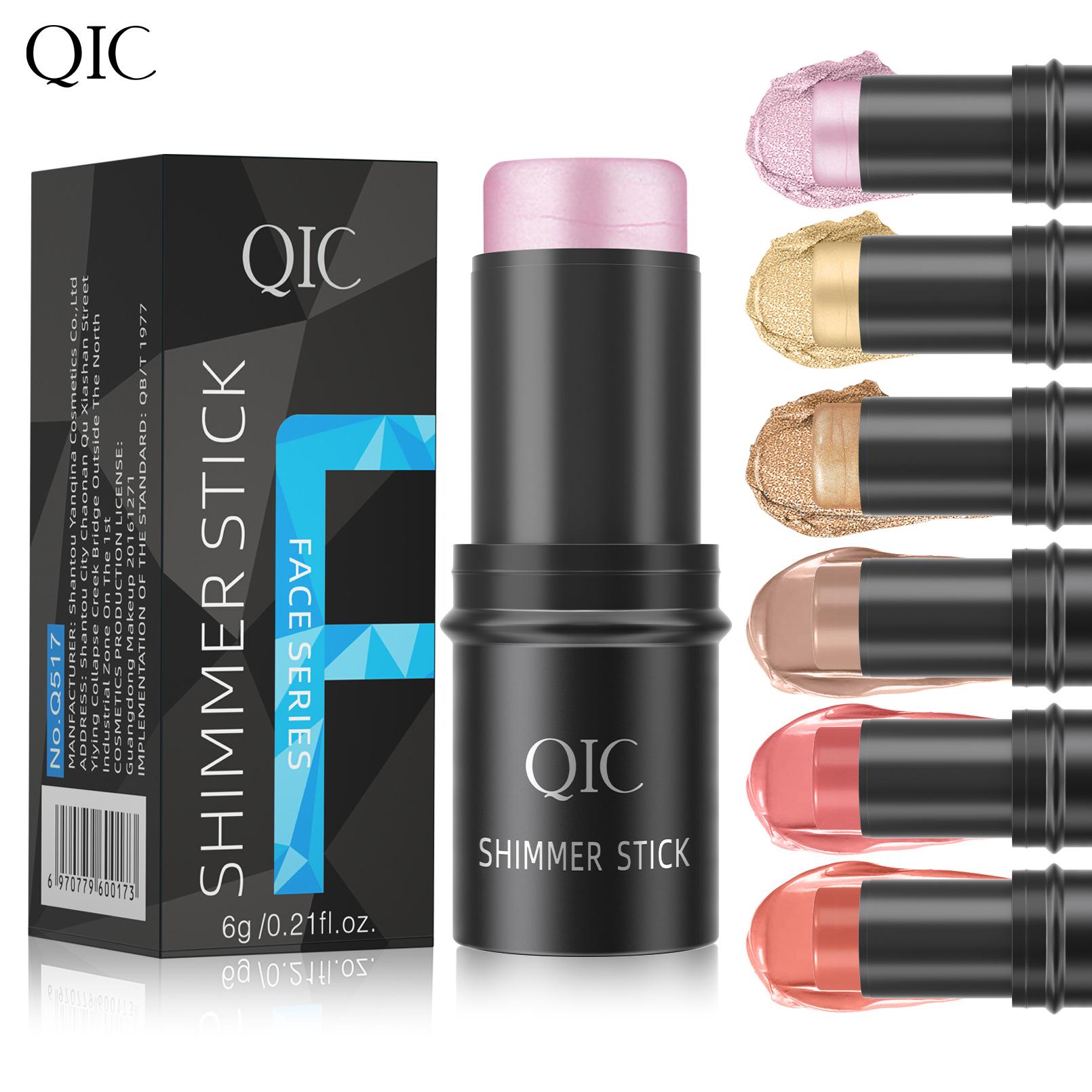 qic multi-function highlight shadow contour stick concealer face brightening multi-function blush stick cross-border wholesale