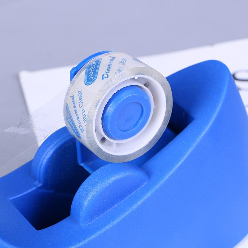 tape base boat shape tape dispenser carton sealer tape cutter transparent sealing packing machine factory customized wholesale Item Picture