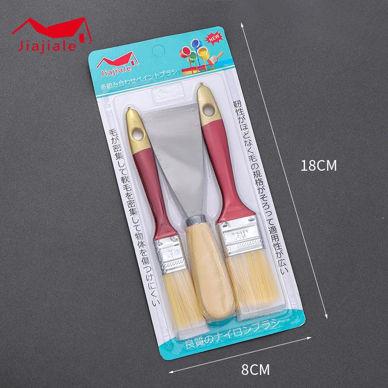 l17 soft brush putty knife tool wash and clean special gap brush car vent household factory worker details Picture