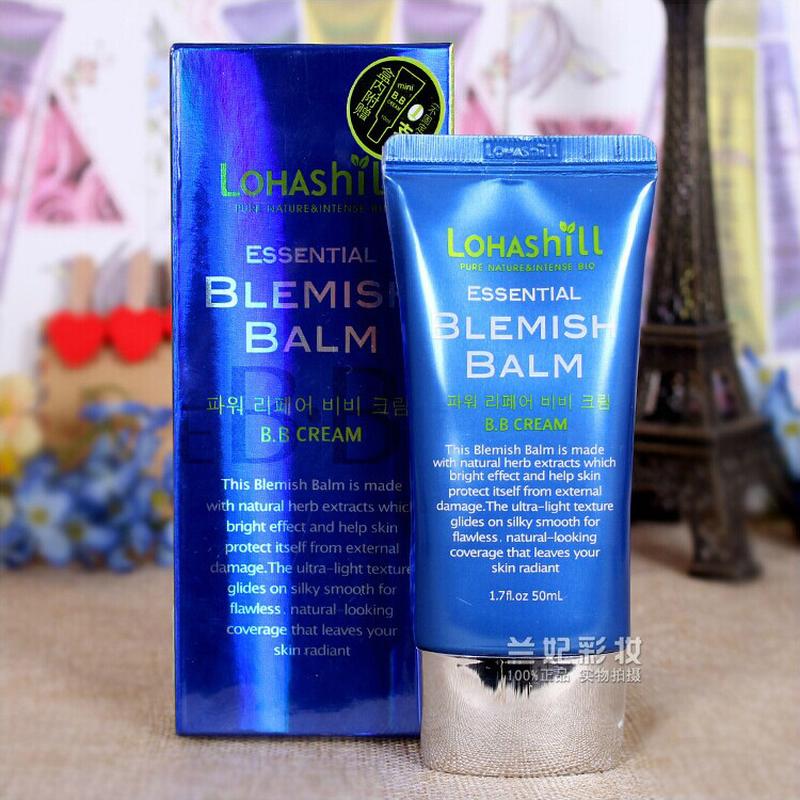 Makeup Lohashill Lohashill Blue Enchantress Repair Concealer BB Cream Nourishing Moisturizing Oil Control Nude Makeup Foundation full figure