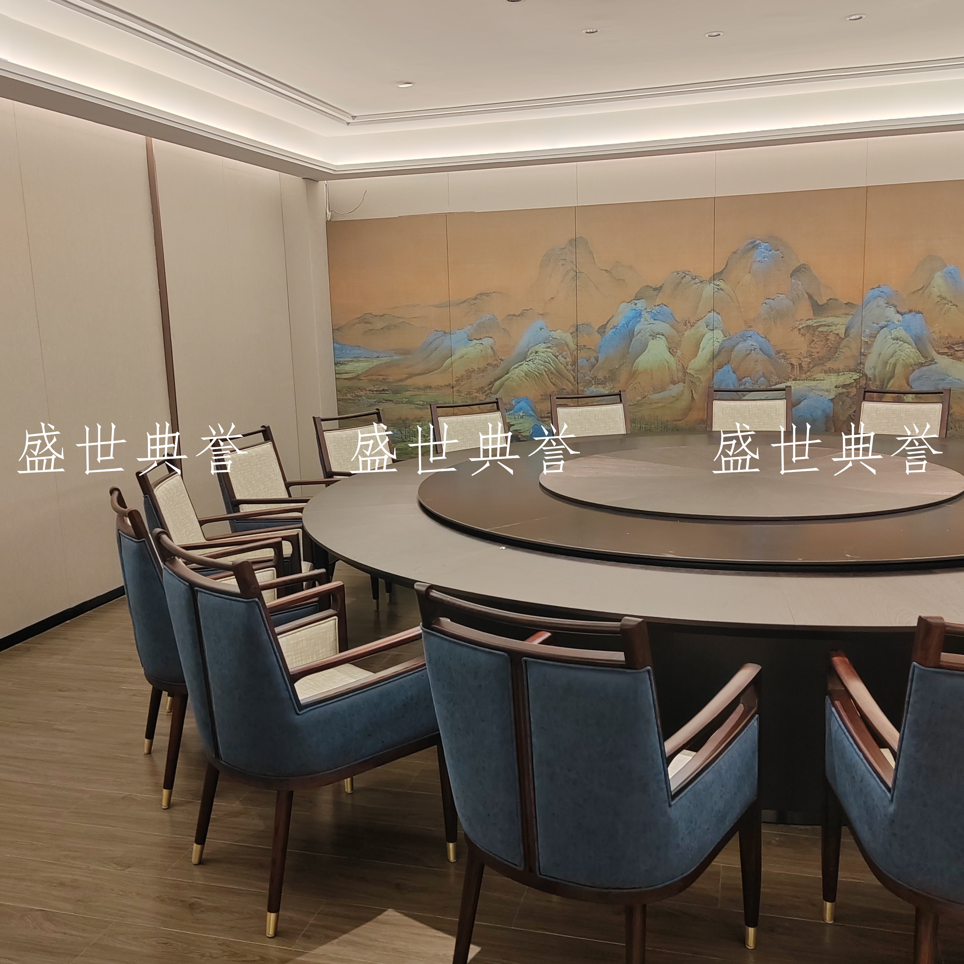 Gian star hotel mesas y sillas de madera sólida centro de convenciones muebles de comedor club de alta gama recepción de negocios sillas de madera sólida
