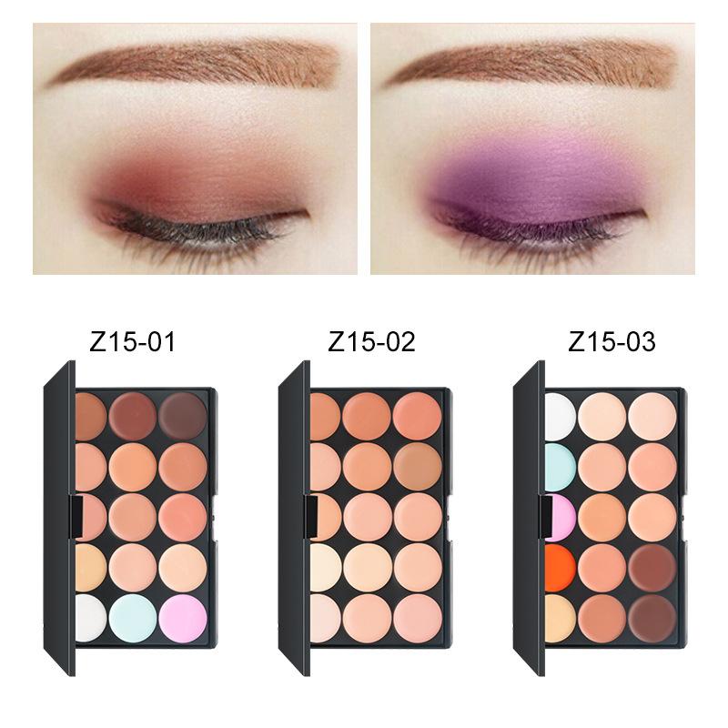 15 colors concealer foundation cream shading cream amazon aliexpress cross-border in stock wholesale details Picture