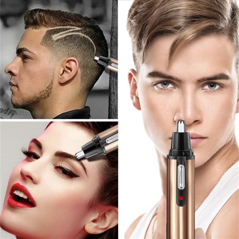 B Degree Electric Nose Hair Trimmer Men's USB Rechargeable Eye-Brow Shaper Mini Shaver for Sideburns Nose Hair Trimmer details Picture