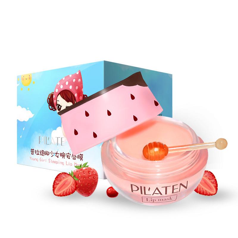 pilaten good night lip balm fade lip lines nourishing, hydrating and moisturizing lasting care softening lip balm lipstick wholesale Item Picture