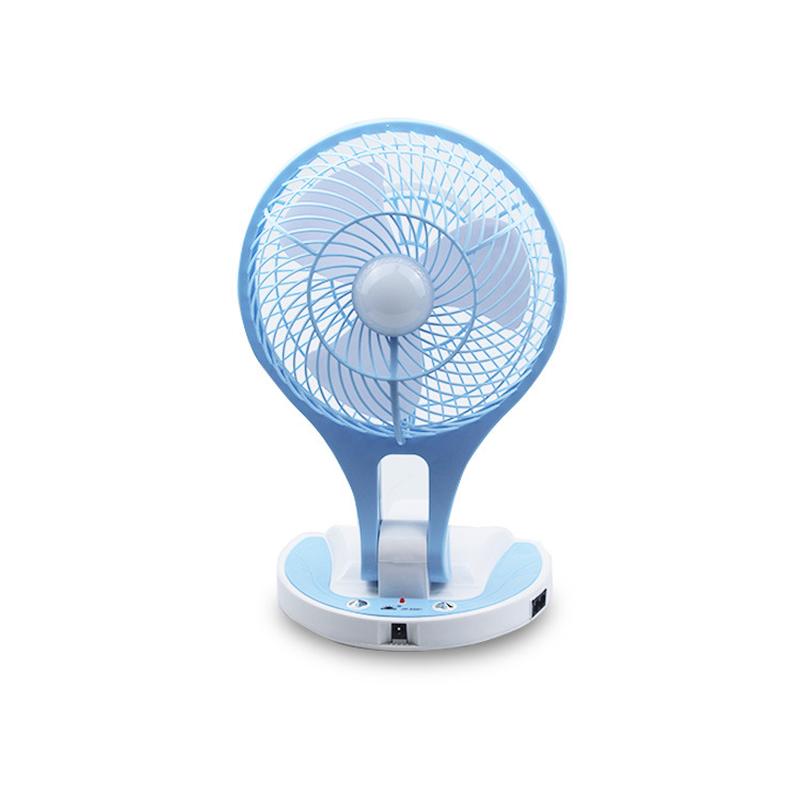 jr-5580usb mini little fan foldable electric fan cartoon portable desktop fan home gifts