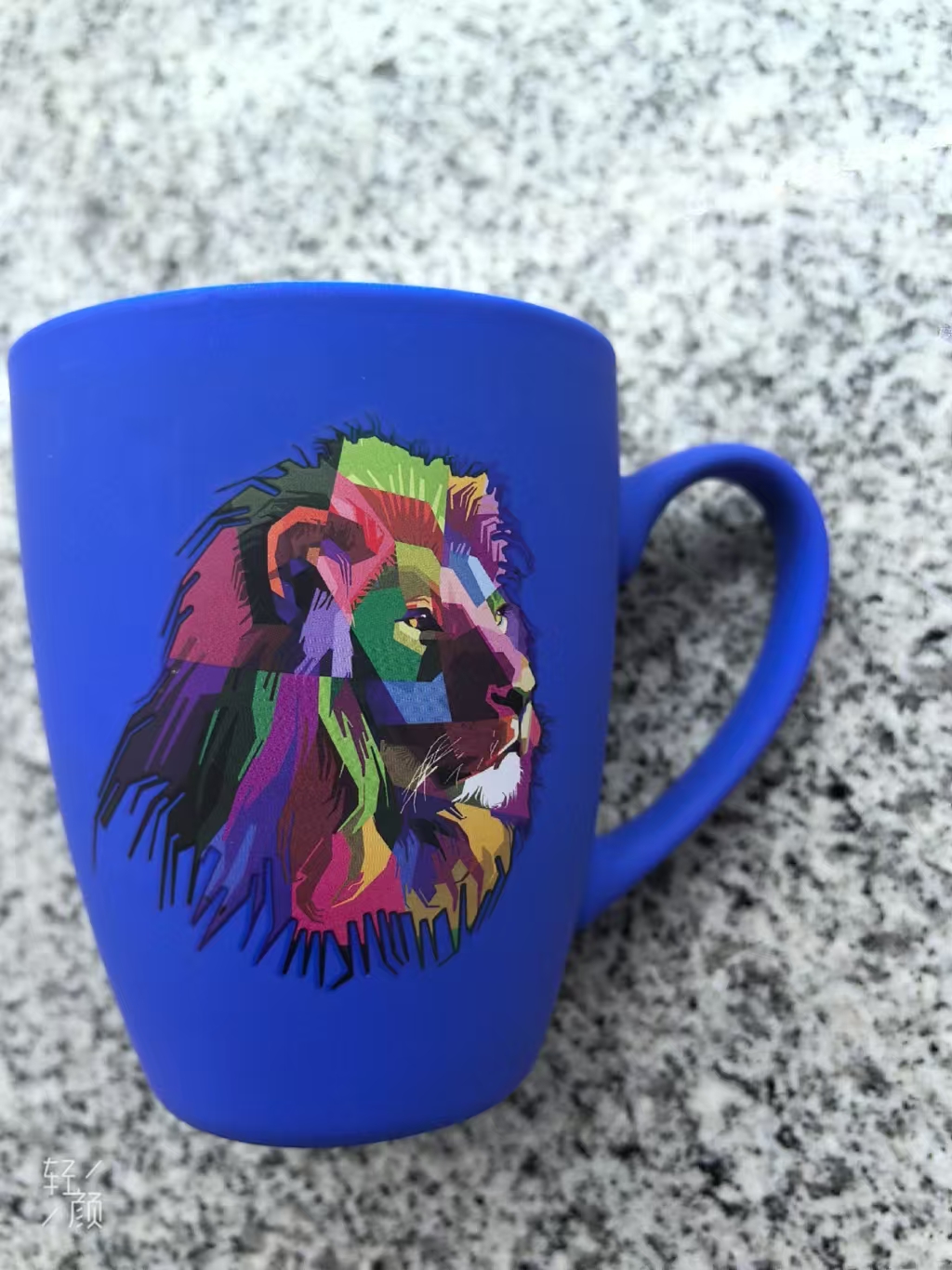 Cute frosted water cups, cross-border ceramic cups, mugs, cartoon cute animal series, foreign trade baked flower water cups, Wu Di brand factory direct sales, hot-selling AC-3724 Application Scenario