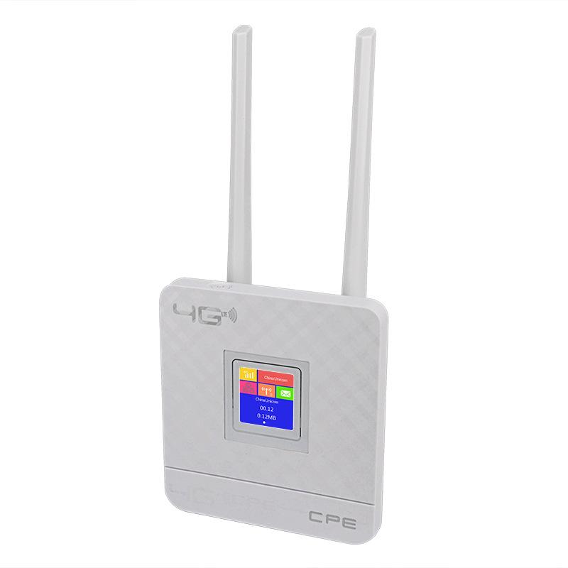 4G Lte Cpe Router Three-Network 4G Card-Inserting Mobile Router Wifi Router Cpf903 full figure