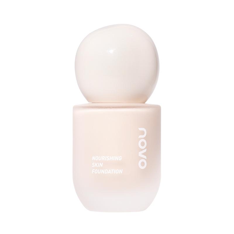 Novo Moisturizing Skin Nourishing Liquid Foundation Moisturizing Concealer Long Lasting Waterproof Smear-Proof Makeup No Stuck Powder Cream Skin Foundation Item Picture
