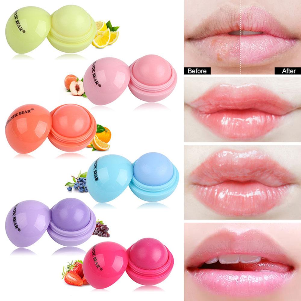 cross-border makeup romantic bear romantic bear brand lipstick makeup spherical lip balm cosmetics