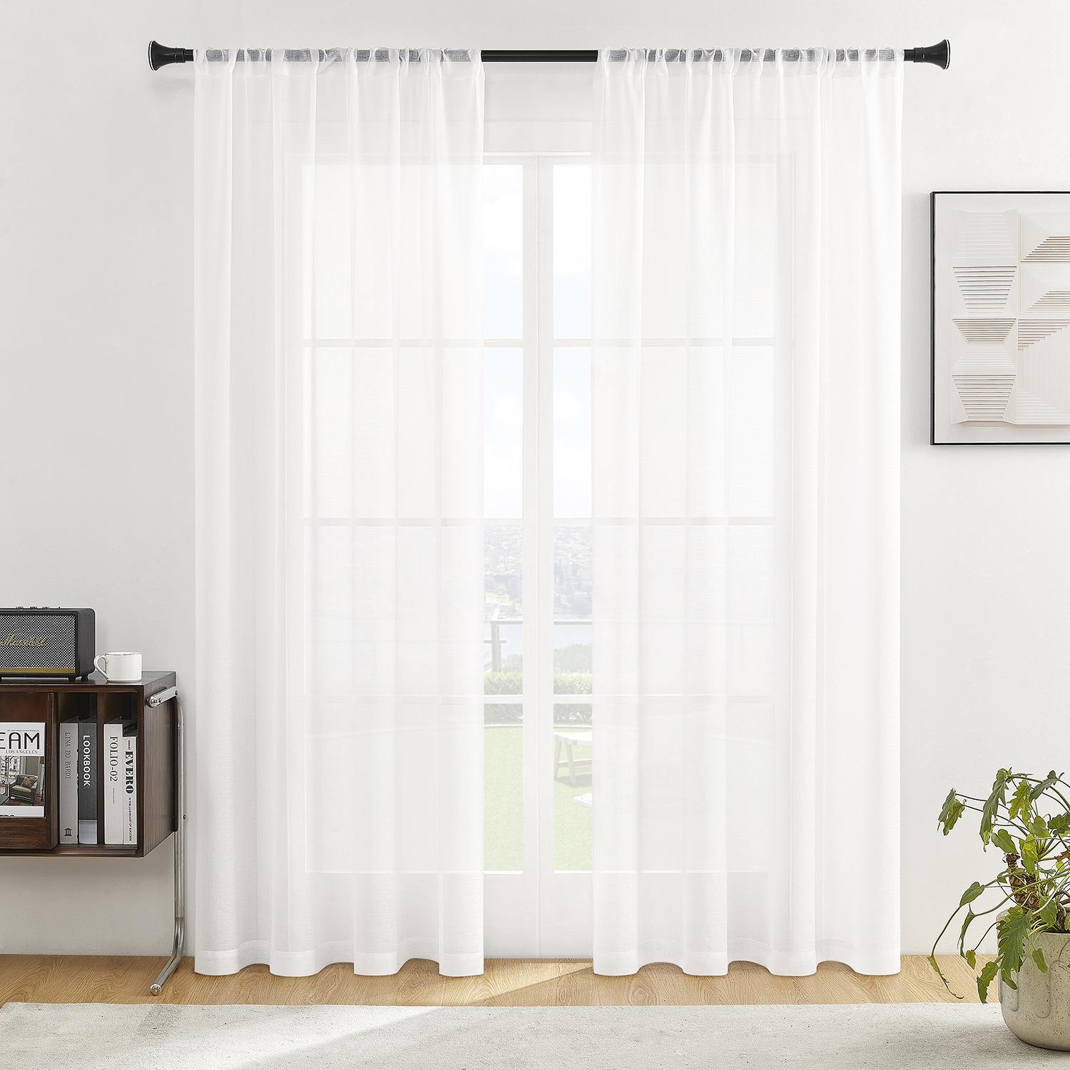 white embroidered lace car window shade mesh curtains curtain curtain wholesale balcony living room bay window