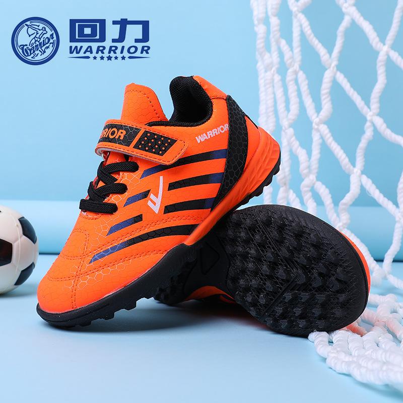 Warrior Children's Shoes Children's Sports Shoes 2022 Autumn New Trendy Boys Middle and Big Children's Running Shoes Boys Football Shoes details Picture