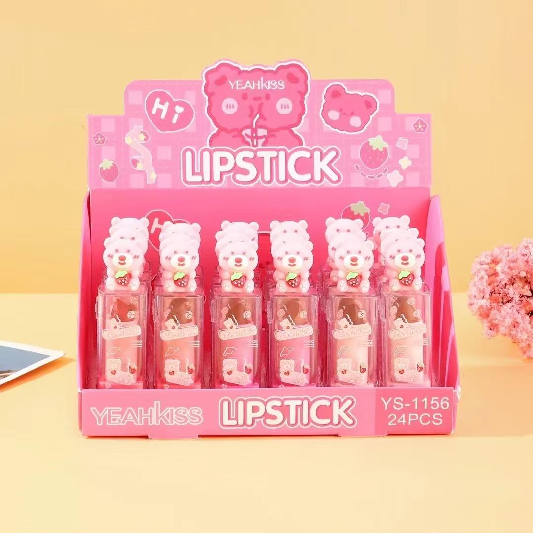 cross-border new yeahkiss cartoon temperature change exfoliating skin anti-chapping hydrating lipstick moisturizing repair lip balm details Picture