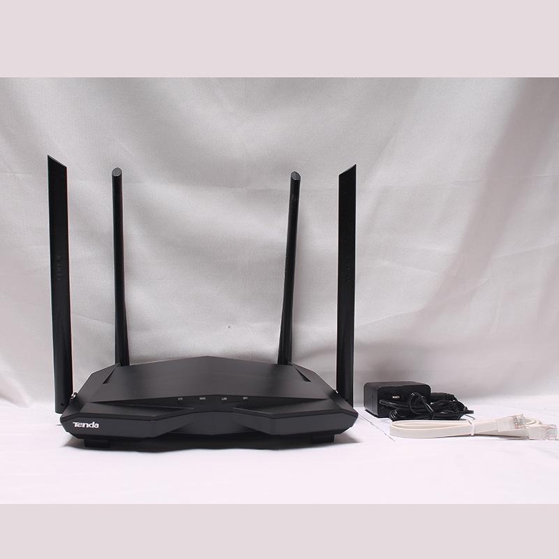 Tengda AC10 Dual-Frequency Gigabit Wireless English Router Ac 1200M WiFi Optical Fiber Home Router details Picture