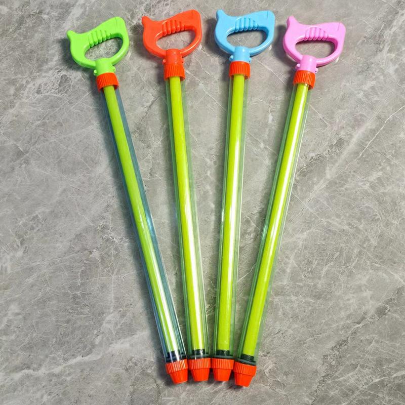 water-playing water gun wholesale outdoor water-playing pull-out water gun 60cm large pull ring water-pumping children drifting water gun