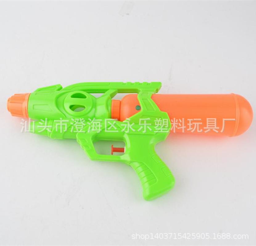 solid color with bottle water gun toy plastic water gun children's casual beach toy