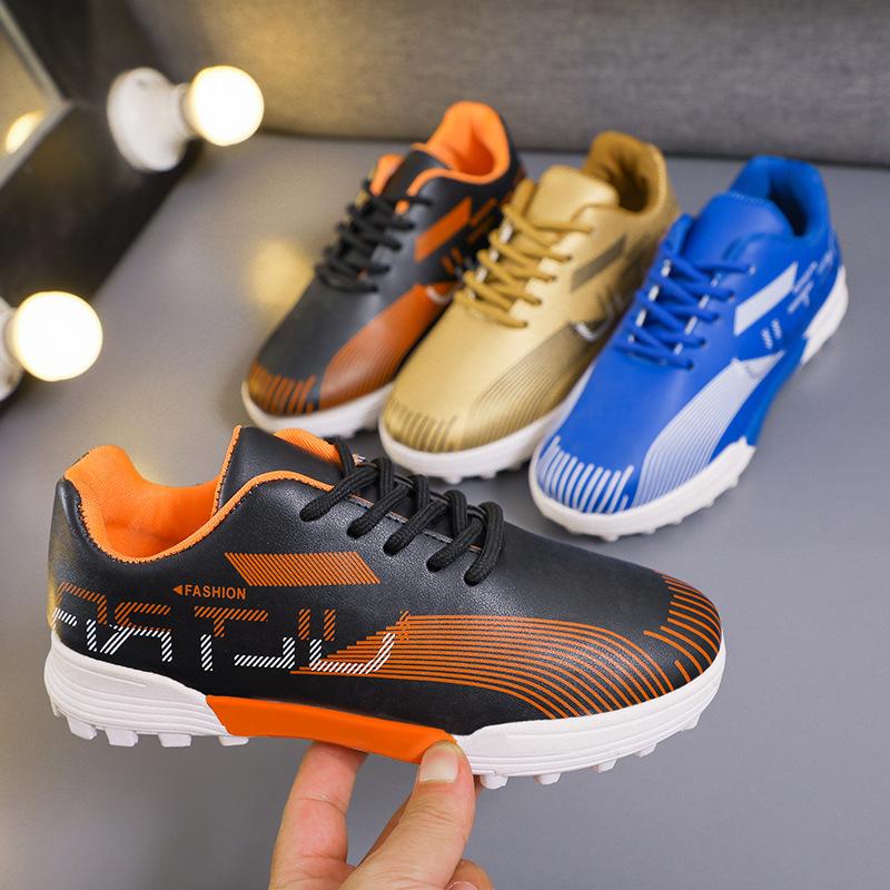 boys' shoes 2023 autumn new children's casual all-match football shoes middle and big children's non-slip soft bottom primary school students' board shoes details Picture