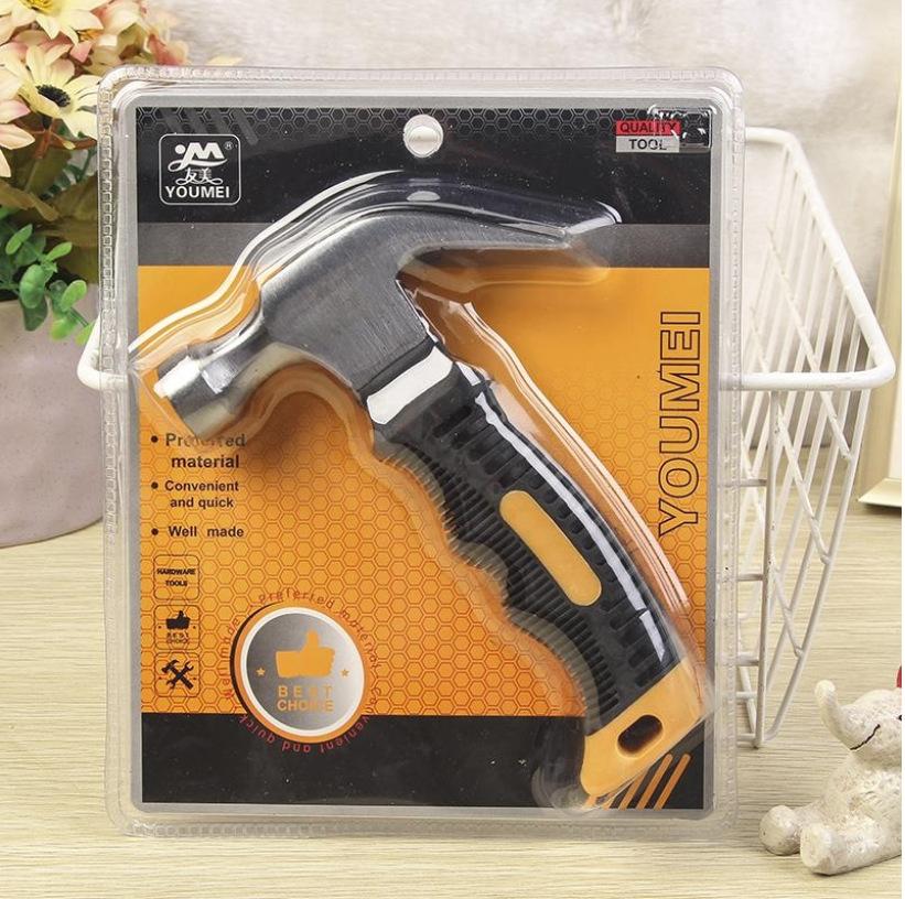 kaisheng claw hammer woodworking hammer special steel hardware household hammer nail lifting small iron hammer integrated mini hammer nail pulling hammer Specification drawing