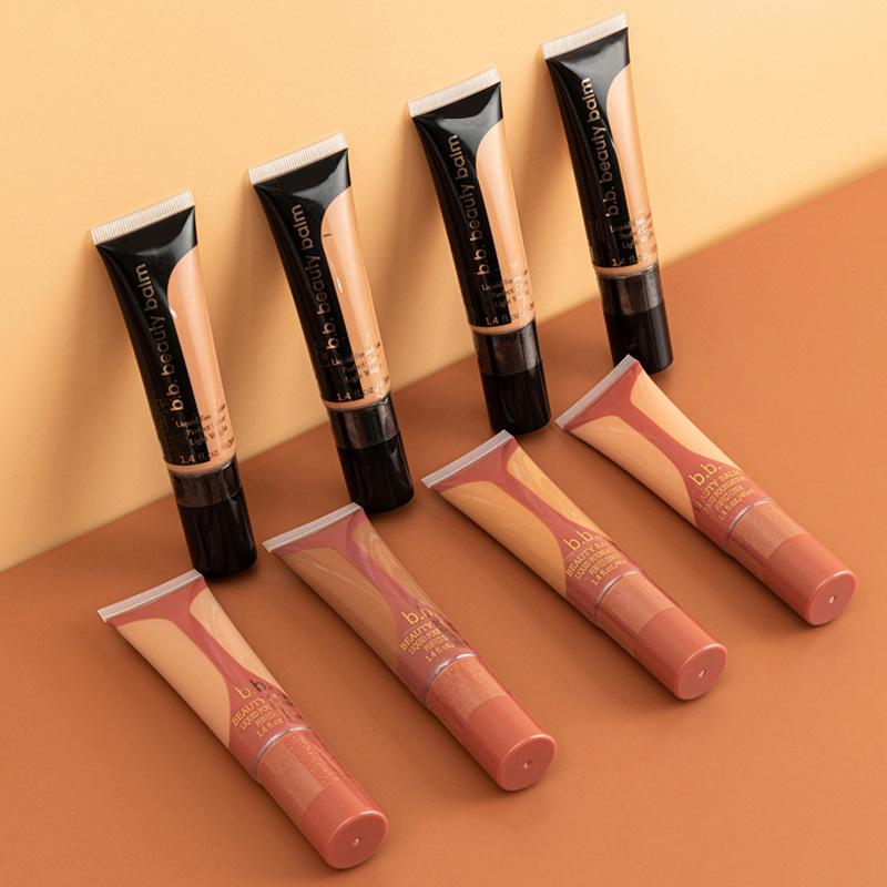 exclusive for cross-border concealer acne cover foundation bb cream moisturizing and waterproof sweat-proof smear-proof makeup lightweight natural long lasting liquid foundation full figure