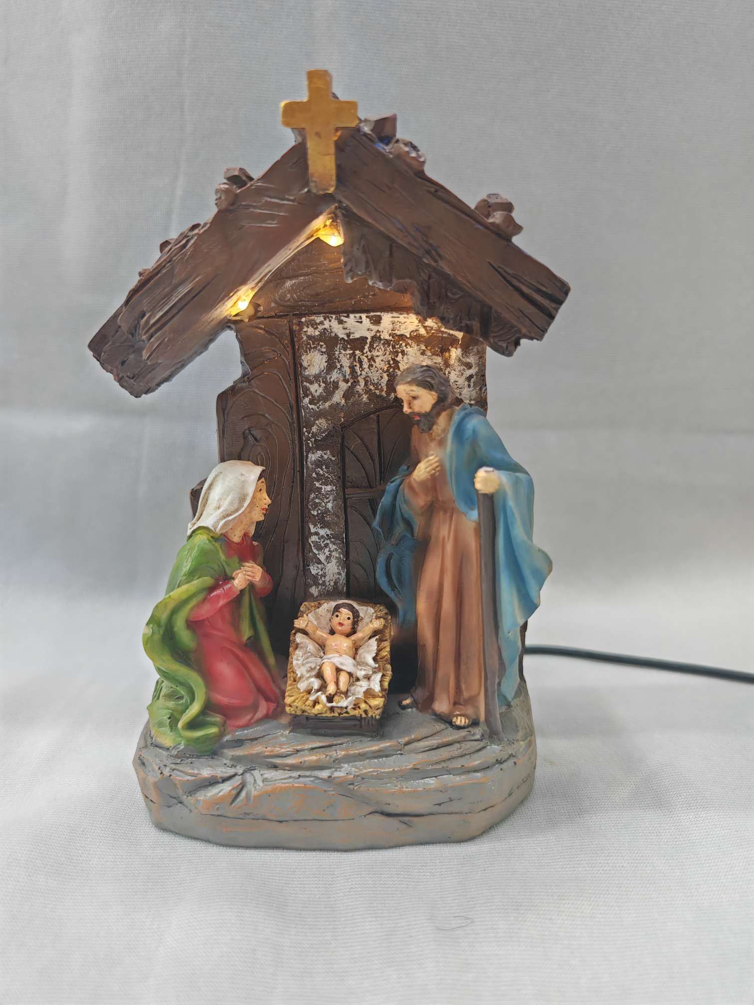 圣母耶稣系列树脂工艺品 精致树脂摆件 礼品收藏品 创意家居装饰品细节图