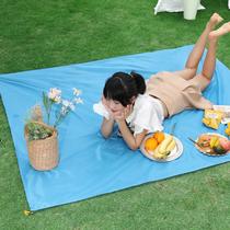 in stock portable picnic mat outdoor lawn mat outdoor cushion moisture-proof floor mat beach mat spring outing park floor mat