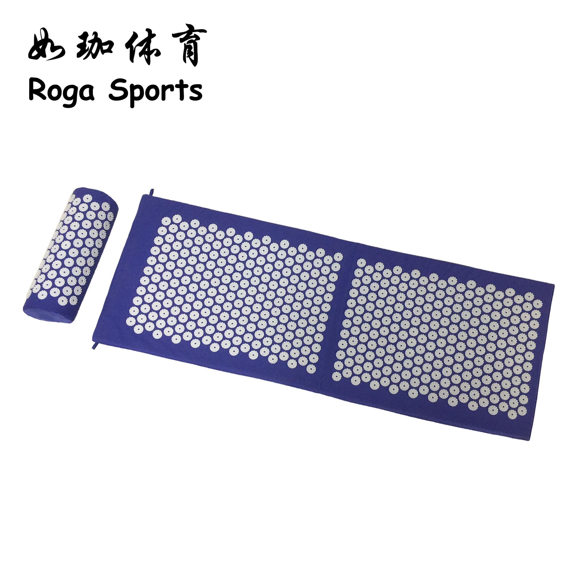 factory in stock acupuncture massage mat yoga mat needle mat cervical spine massage foot acupuncture point massage mat
