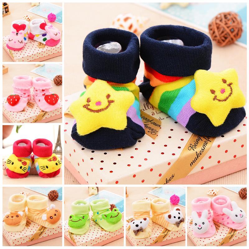 Baby Socks Color Three-Dimensional Baby's Socks Cotton Toy Socks Cartoon Children's Socks Breathable Baby's Socks Wholesale
