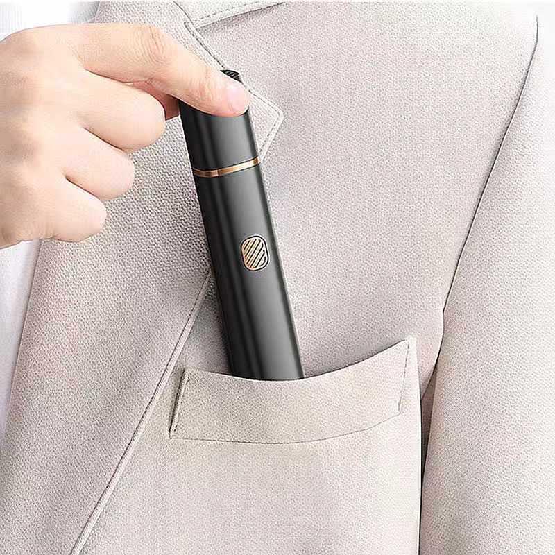 cross-border electric nose hair trimmer men's artifact female shaving nose hair cleaner nose lady shaver scraping nose hair Specification drawing