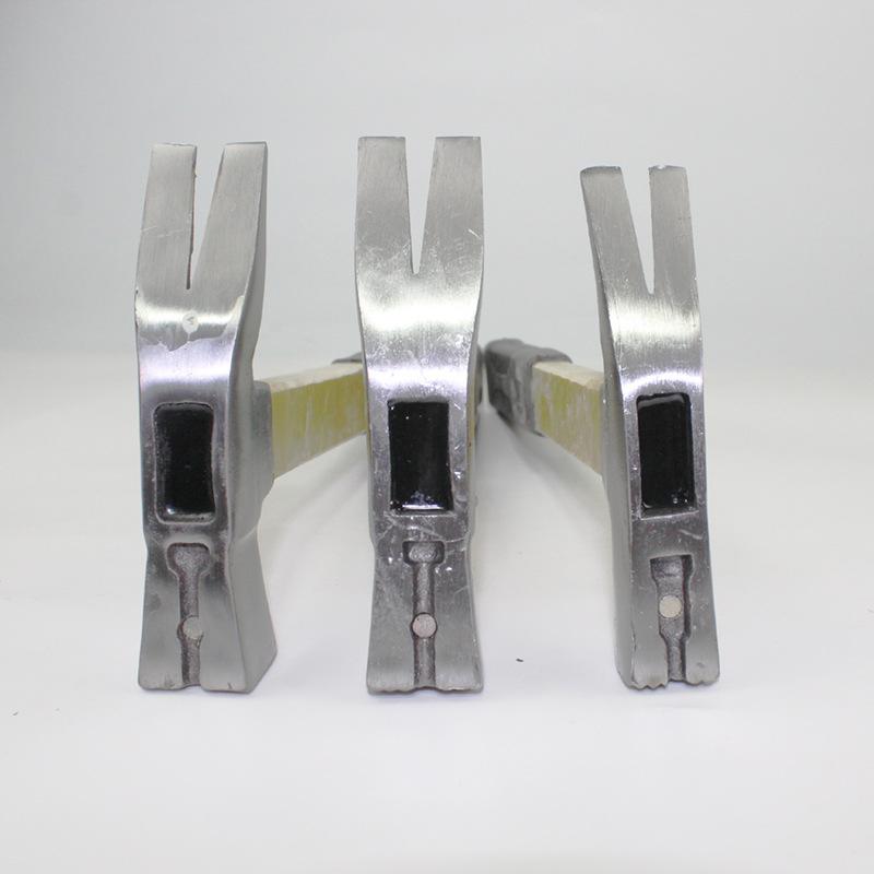nail hammer manufacturer electric wooden-handle claw hammer nail hammer insulation handle with magnet wooden-handle claw hammer nail hammer hammer reinforced claw hammer head Specification drawing