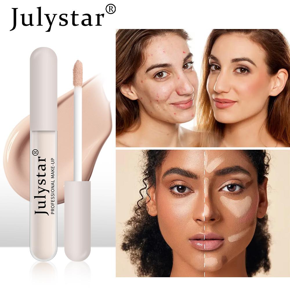 face cover fleck concealer 6 colors long-lasting natural tattoo concealer eye body liquid concealer details Picture