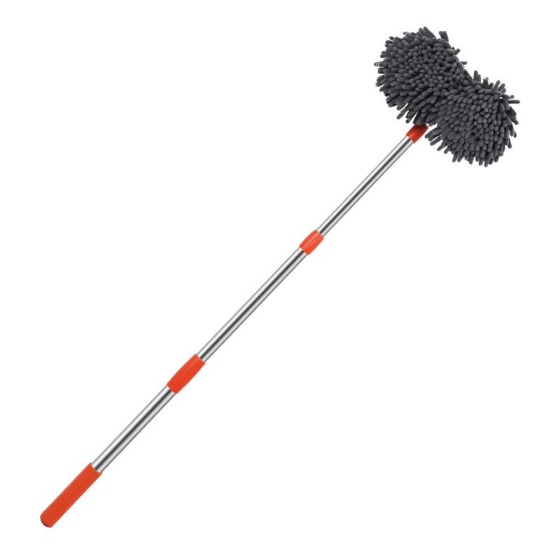 liben car wash mop rotating telescopic does not hurt the car soft brush long handle telescopic car brush brush car car cleaning tools Item Picture
