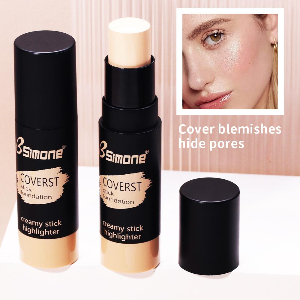 natural long lasting waterproof concealer contour stick matte stereo brightening repair nose shadow stick concealer cross-border Specification drawing