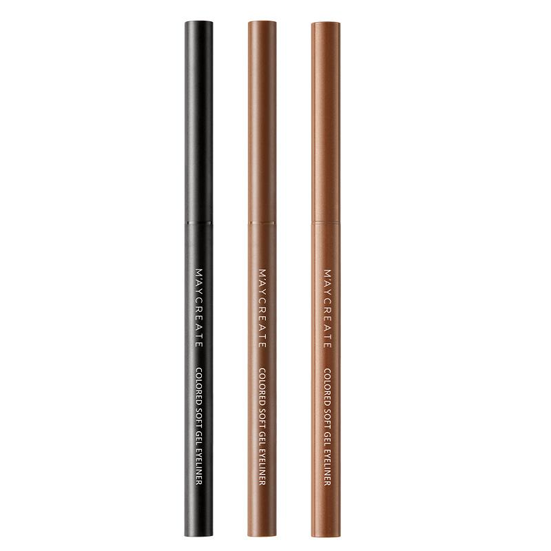 m'aycreate color eyeliner female durable waterproof and sweatproof not easy to smudge newbie beginner slim and smooth Item Picture