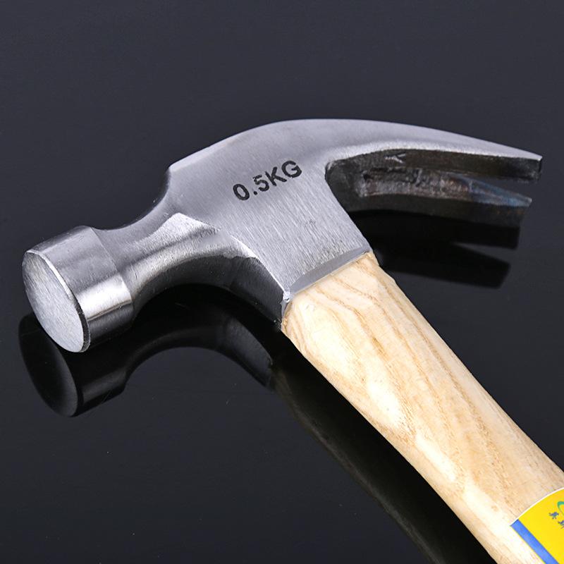 supply direct sales inster wooden-handle claw hammer claw hammer 0.25kg/0.5kg/0.75kg woodworking claw hammer Application Scenario