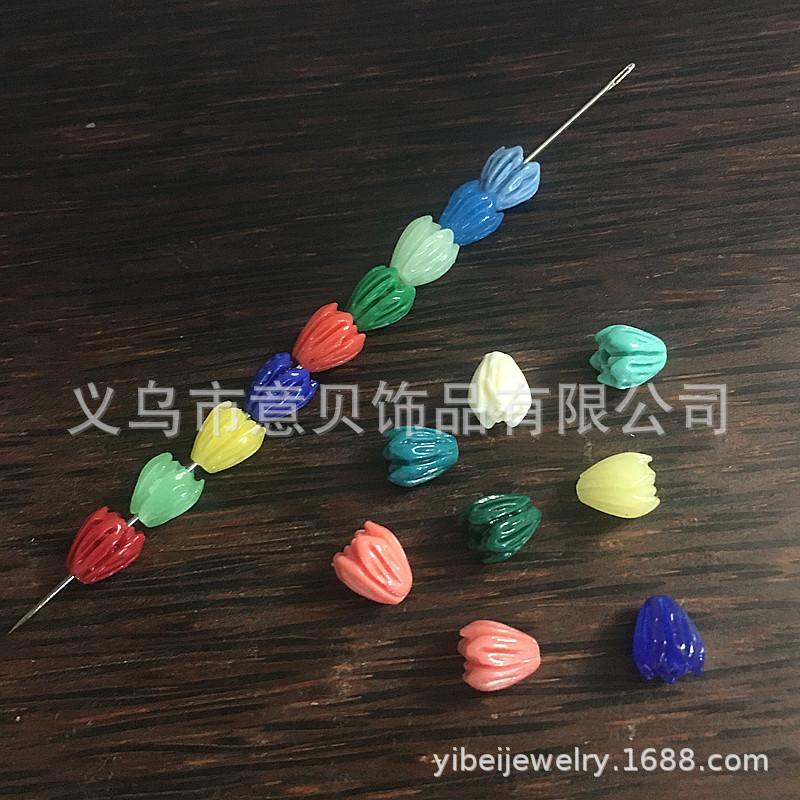 candy color synthetic powder pressed scattered beads orchid shell pressed pollen diy ornament bracelet necklace accessories