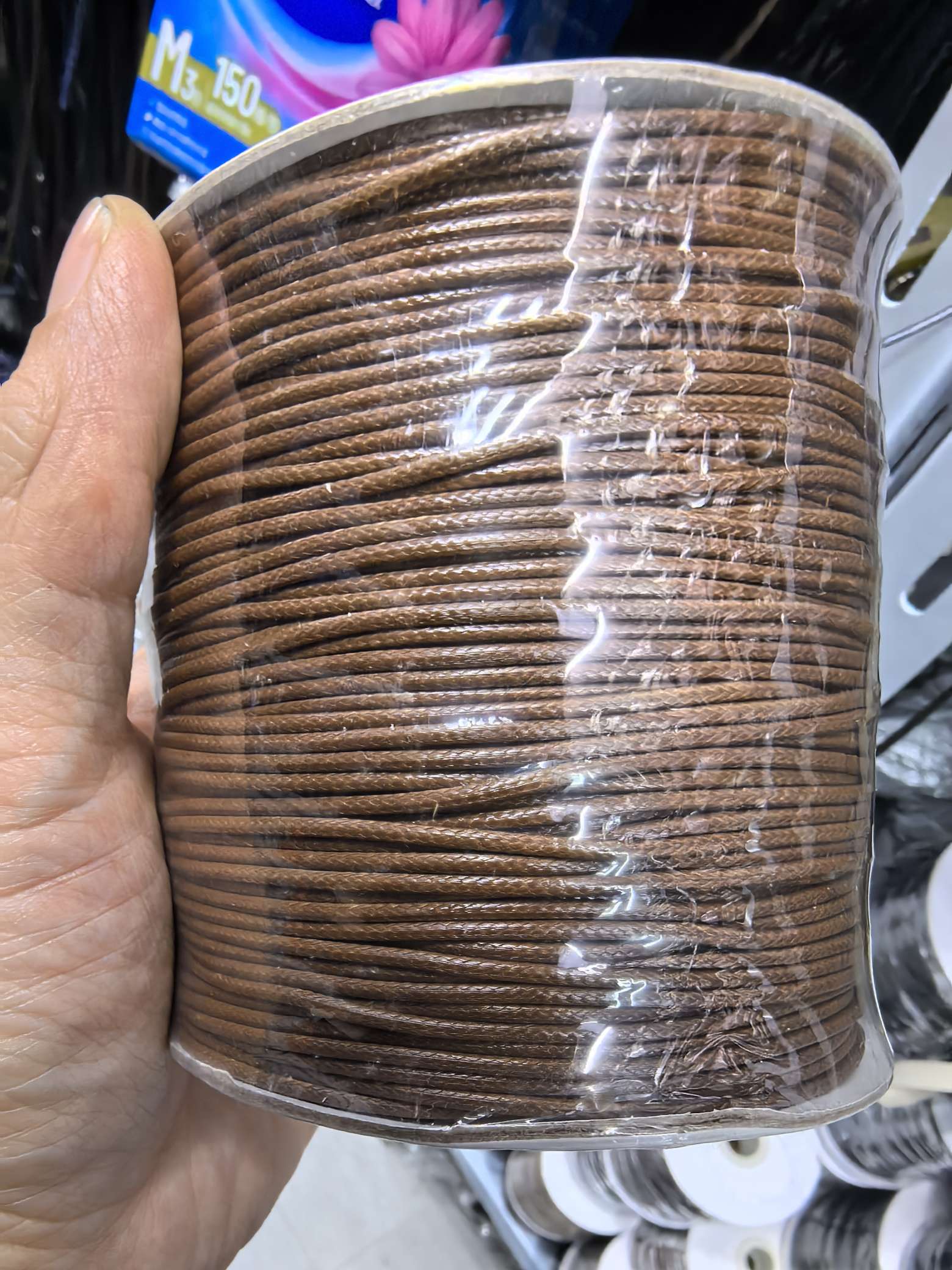 韩国蜡线涤纶丝编织包挂打结专用厂家直销1mm1.5mm2mm3mm各种尺寸齐全手链编织项链挂绳饰品挂饰详情图10