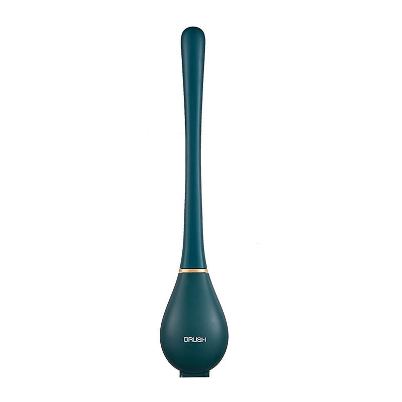 Toilet Brush Cleaning Brush without Dead End Manufacturers Household Punch-Free Tpr Long Handle Soft Brush Automatic Opening and Closing Wall Hanging Horse Specification drawing