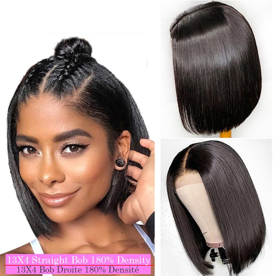 front lace frontal closure lace13 * 4 wig hair generation human hair bobo wigs