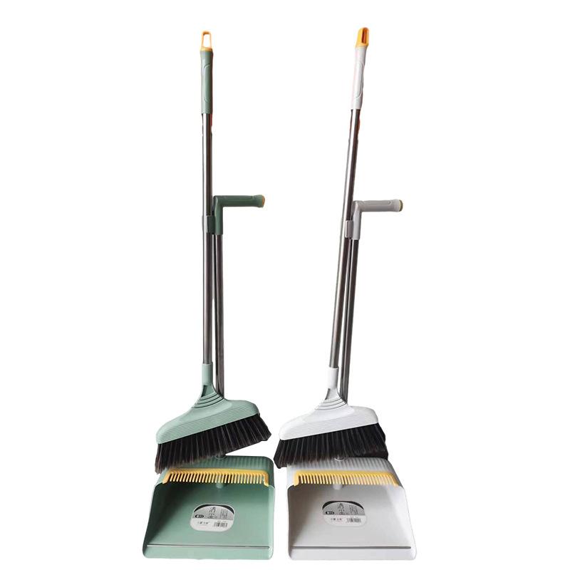Cash Commodity and Quick Delivery Household Broom Set New Broom Dustpan Combination Set Soft Brush Broom Bar Set Wholesale Item Picture