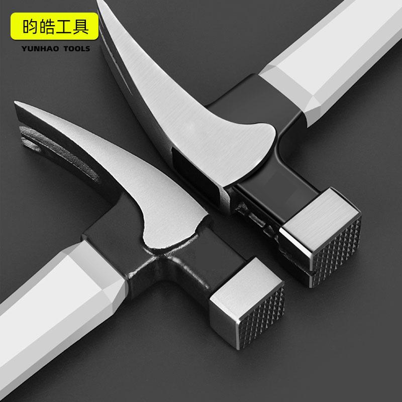 40 long plastic coated fiber handle hemp surface suction nail hammer claw hammer hand hammer square head right angle round head woodworking claw hammer Application Scenario