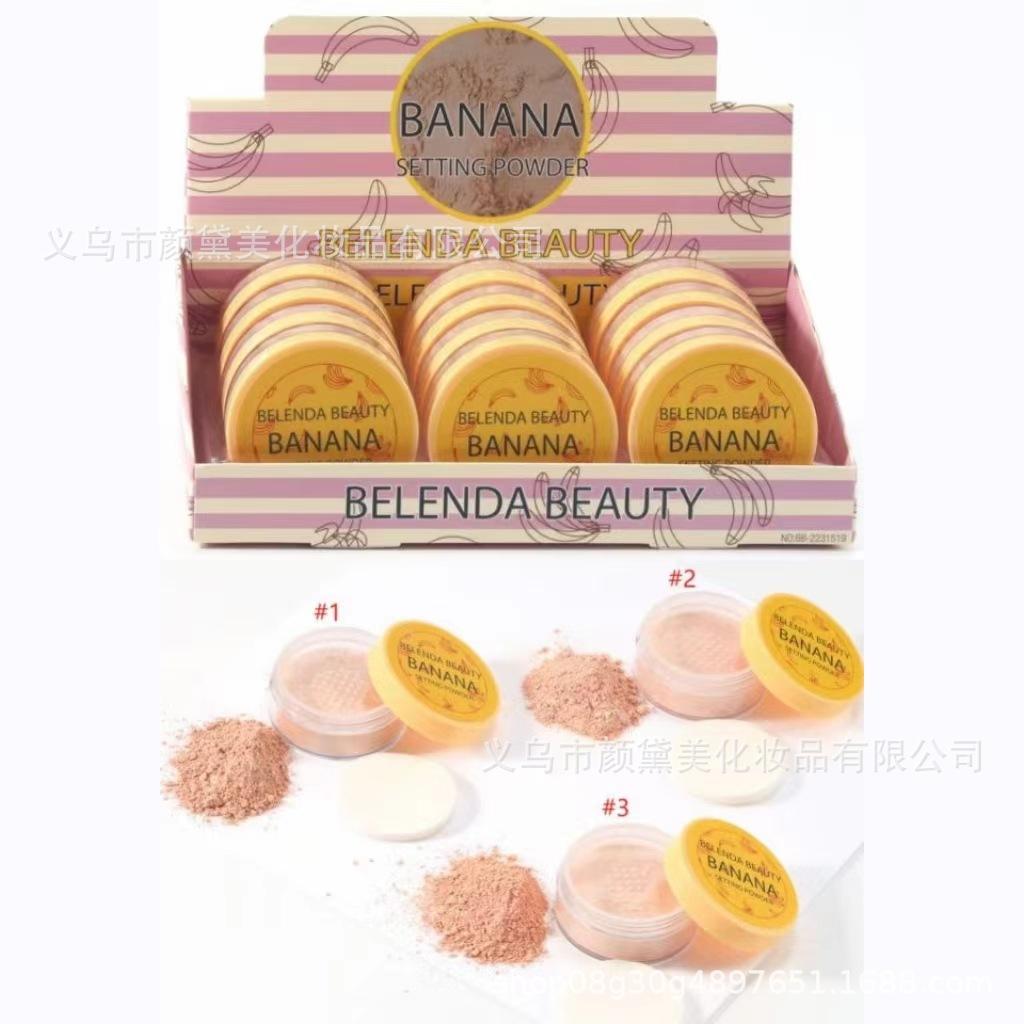 cross-border belendabeauty concealer losse powder light bare repair matte powder waterproof sweat-proof long-lasting finishing Application Scenario