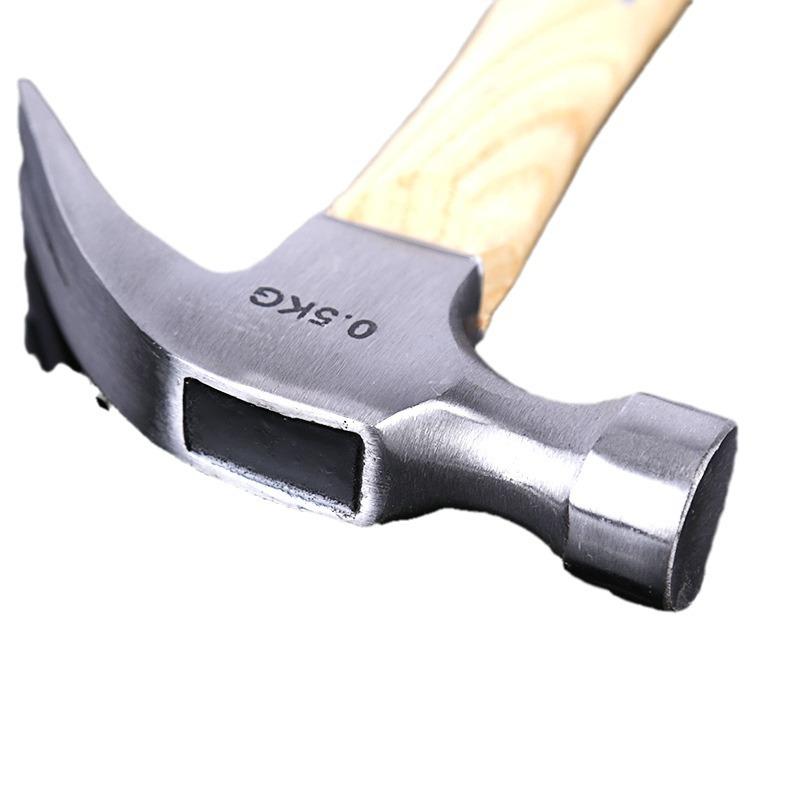 supply direct sales inster wooden-handle claw hammer claw hammer 0.25kg/0.5kg/0.75kg woodworking claw hammer Item Picture